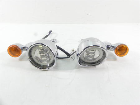 2004 Harley FLHTC SE CVO Electra Glide Front Spot Light Blinker Set 68836-04 {{ shop.shopifyCountryName }} - Mototech271