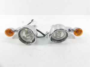 2004 Harley FLHTC SE CVO Electra Glide Front Spot Light Blinker Set 68836-04