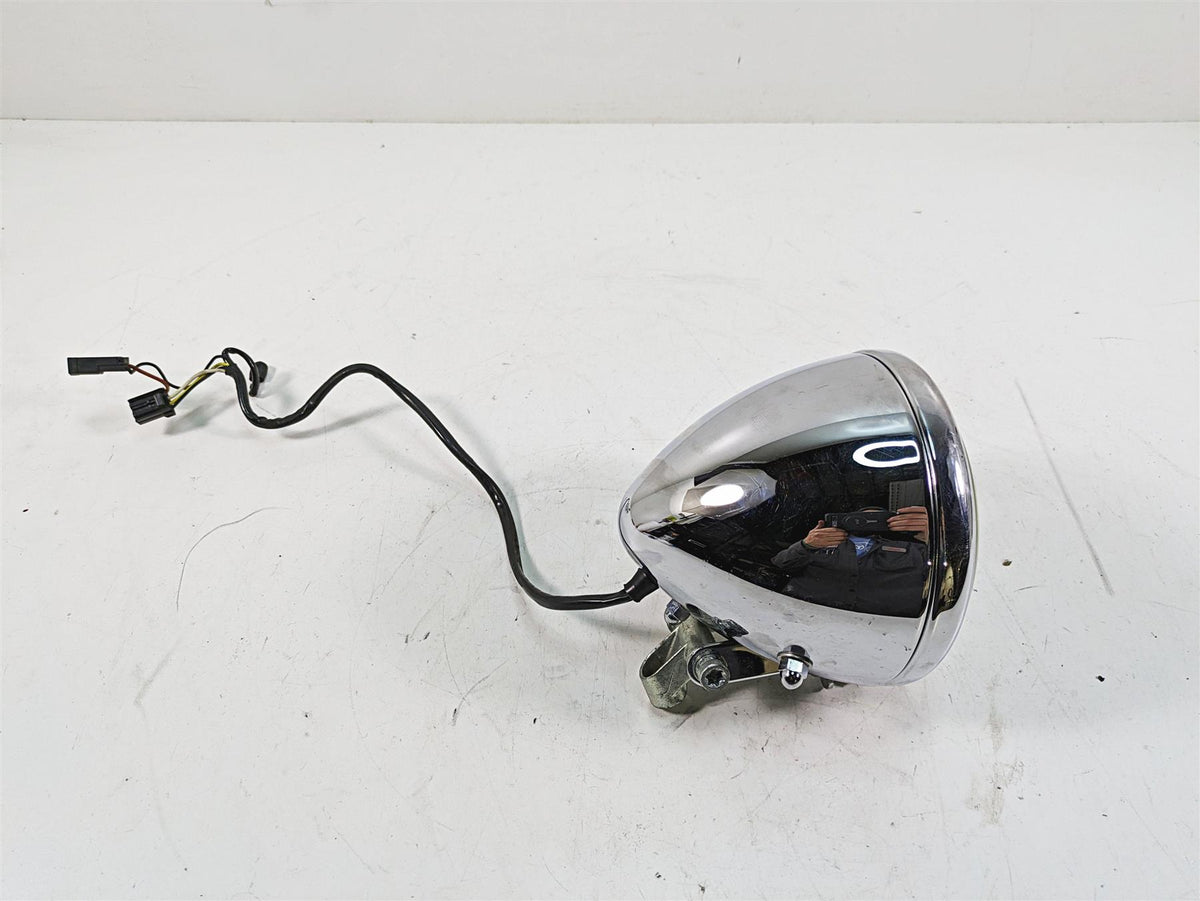 2006 Harley Softail FXSTSI Springer Nice Headlight Head Light Lamp 69769-05 {{ shop.shopifyCountryName }} - Mototech271