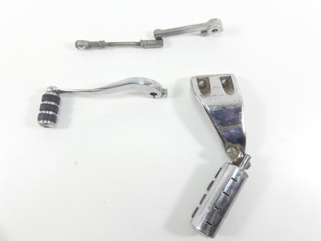 1999 Harley Dyna FXDL Low Rider Left Front Mid Footpeg & Shifter 34564-90B {{ shop.shopifyCountryName }} - Mototech271