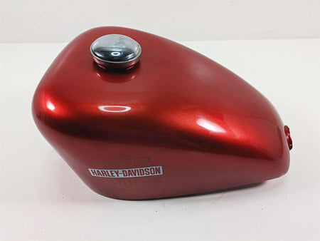 1986 Harley Sportster XLH 883 Fuel Gas Petrol Tank Candy Red - Read 61023-83D {{ shop.shopifyCountryName }} - Mototech271