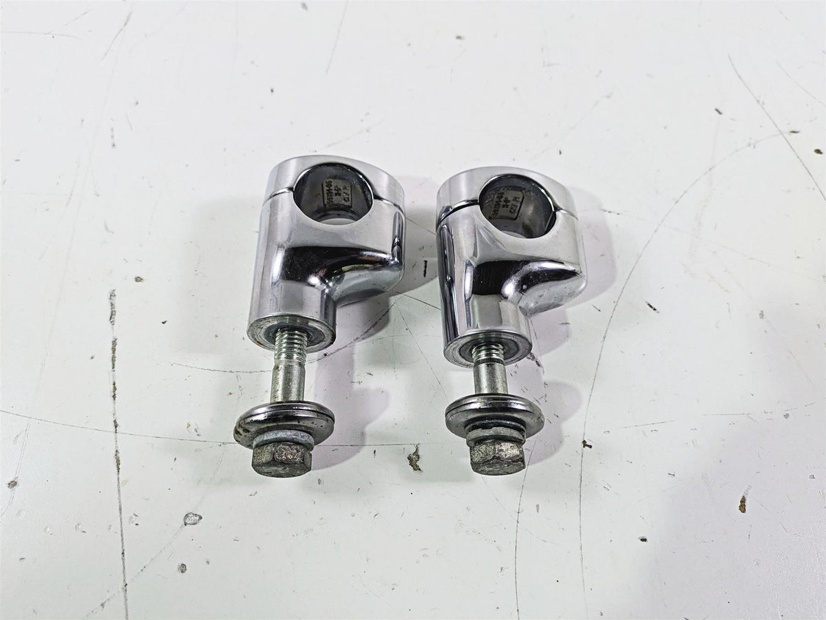 2007 Harley FXDWG Dyna Wide Glide Handlebar Riser Holder Clamp Mount 56613-06 {{ shop.shopifyCountryName }} - Mototech271