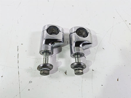 2007 Harley FXDWG Dyna Wide Glide Handlebar Riser Holder Clamp Mount 56613-06 {{ shop.shopifyCountryName }} - Mototech271