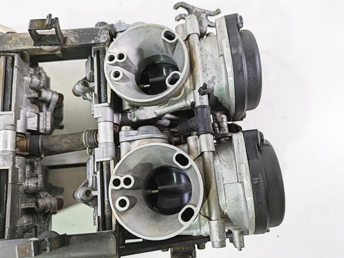 2008 Yamaha XVZ1300 Royal Star Carburetor Carb Set -Tested 4XY-14904-91-00 {{ shop.shopifyCountryName }} - Mototech271