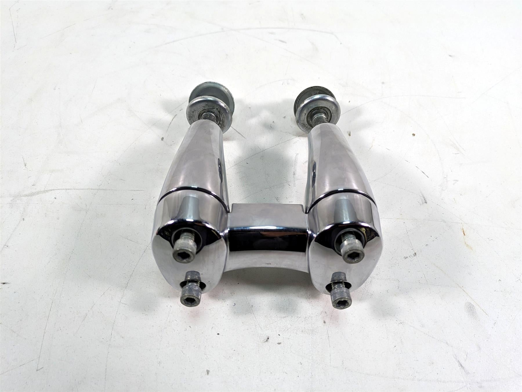 2012 Harley FLD Dyna Switchback Chrome Handlebar Riser Holder 55900004 {{ shop.shopifyCountryName }} - Mototech271