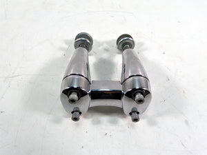 2012 Harley FLD Dyna Switchback Chrome Handlebar Riser Holder 55900004 | Mototech271