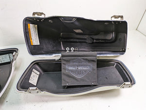 2008 Harley FLHTCU Electra Glide Left Right Saddlebag Saddle Bag Set 90752-93 | Mototech271