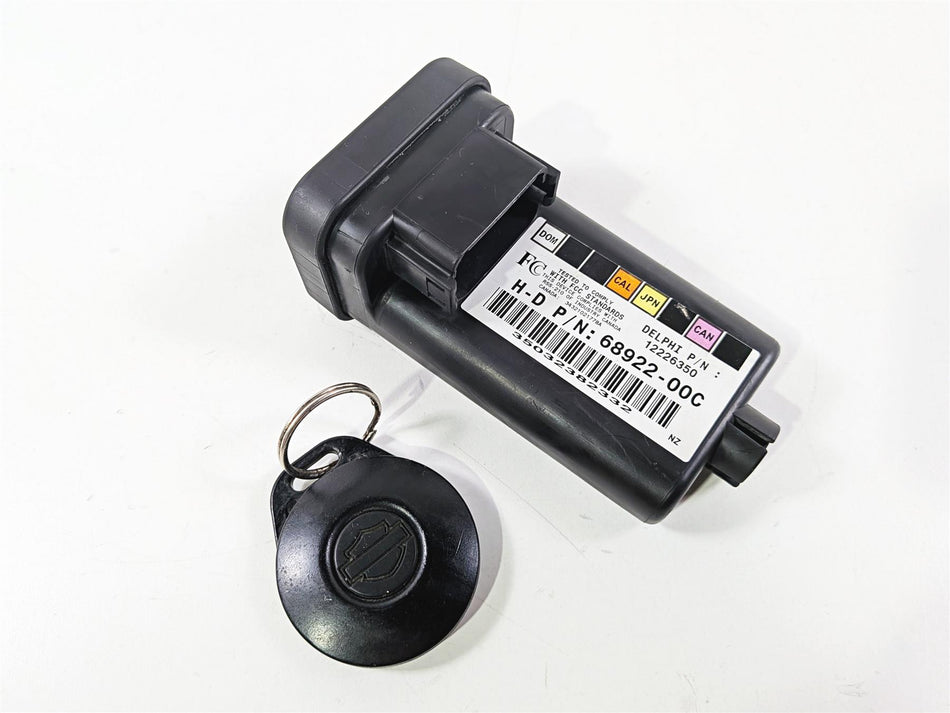 2004 Harley Touring FLTRI Road Glide Tssm Security Module Fob Key 68922-00C-Mototech271