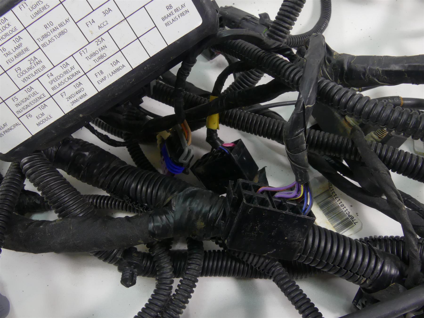 2018 Can Am Maverick X3 Turbo STD Main Wiring Harness Loom 710005788 {{ shop.shopifyCountryName }} - Mototech271