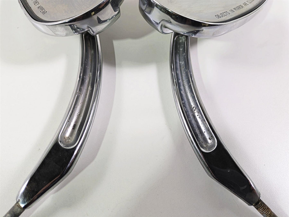 2005 Harley Touring FLHRI Road King Willie G Teardrop Chrome Mirror 56000394 {{ shop.shopifyCountryName }} - Mototech271