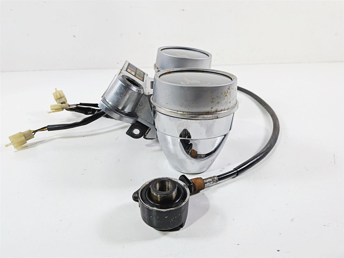1989 Kawasaki VN750 Vulcan Speedometer Tacho Gauge Instrument 11K 25005-1408 {{ shop.shopifyCountryName }} - Mototech271