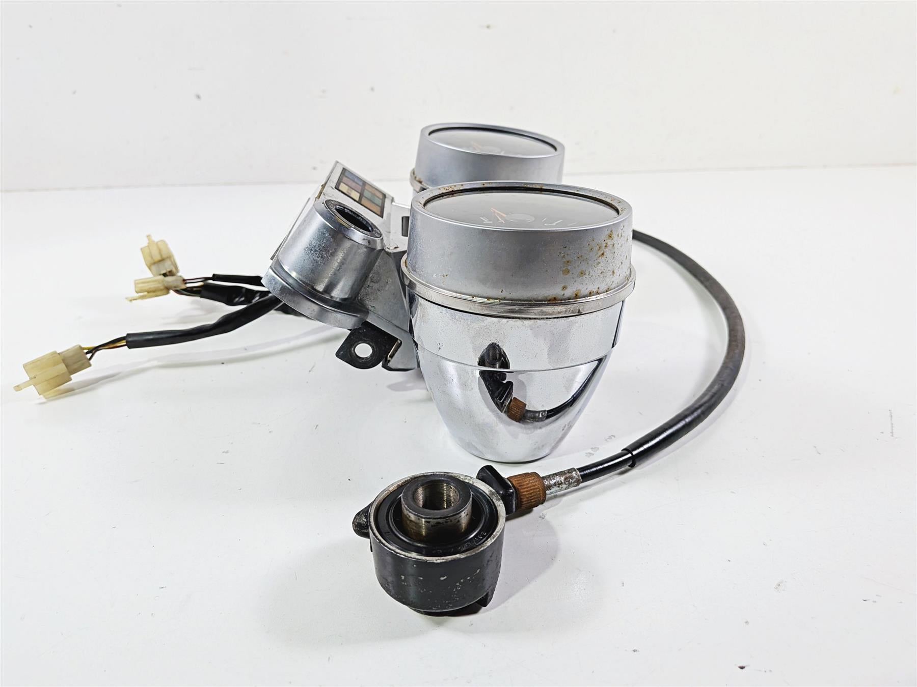 1989 Kawasaki VN750 Vulcan Speedometer Tacho Gauge Instrument 11K 25005-1408 {{ shop.shopifyCountryName }} - Mototech271