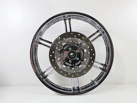 2008 Harley FXDSE CVO Dyna Chrome Slotted Front Wheel Rim 21x2.15 43973-08-Mototech271