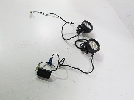 2016 Moto Guzzi Stelvio 1200 8V NTX Rugged Ridge Led Fog Spot Light Lamp Set {{ shop.shopifyCountryName }} - Mototech271