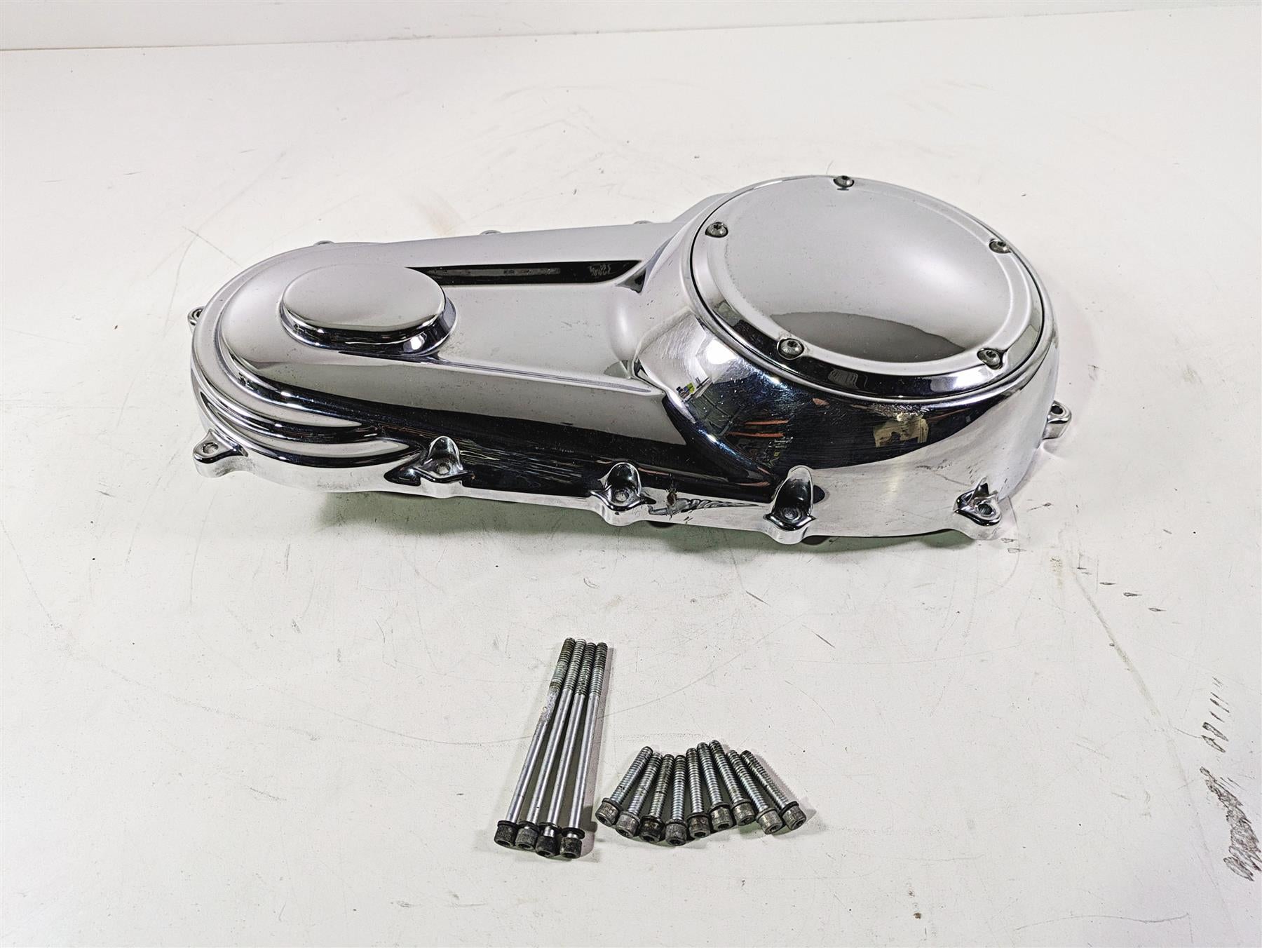 2017 Harley Touring FLTRXS Road Glide Outer Primary Drive Clutch Cover 25700377 {{ shop.shopifyCountryName }} - Mototech271