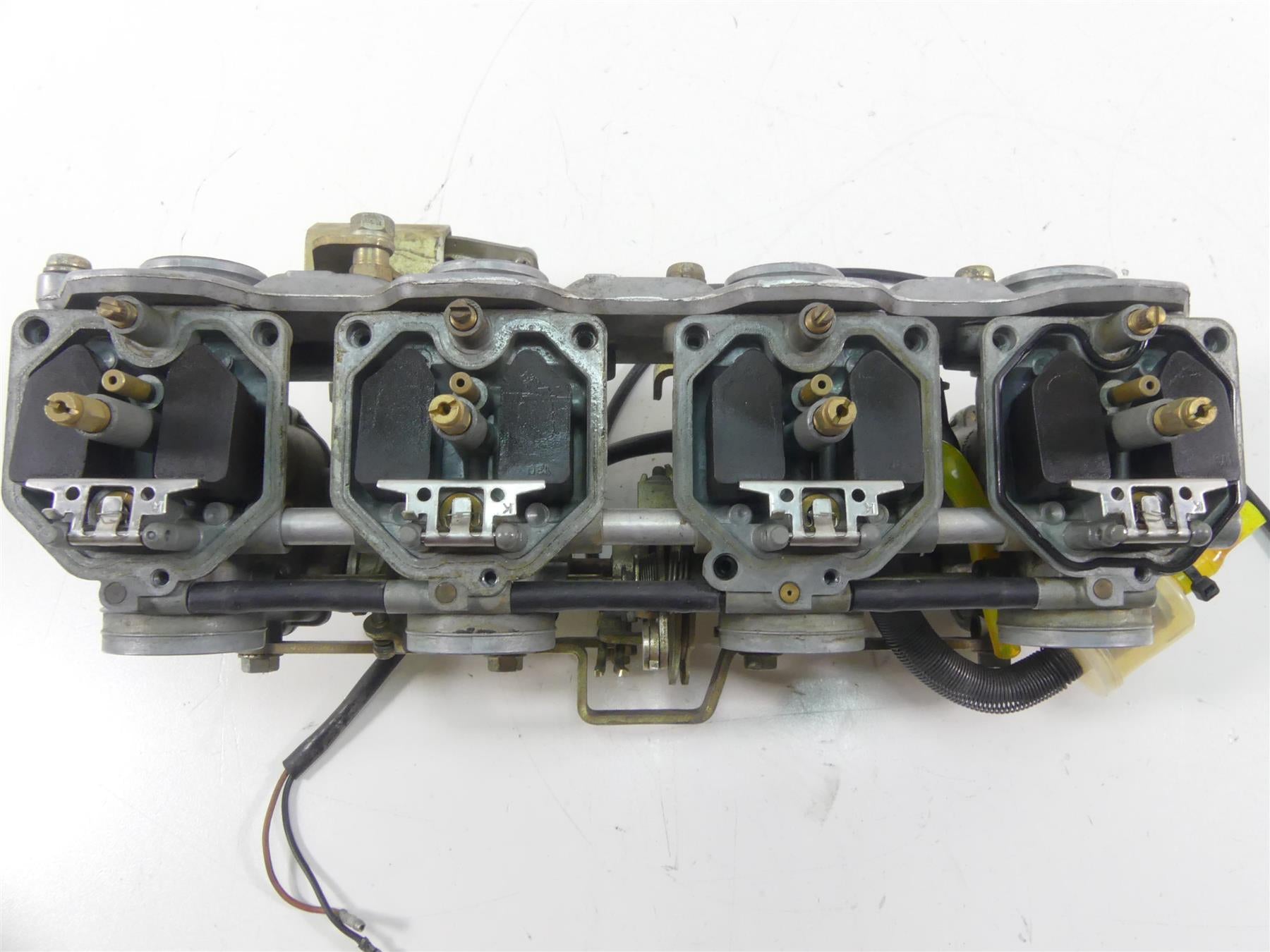 1977 Honda CB750 A Four Hondamatic Carburetor Carb Set - Video 16100-393-054 {{ shop.shopifyCountryName }} - Mototech271