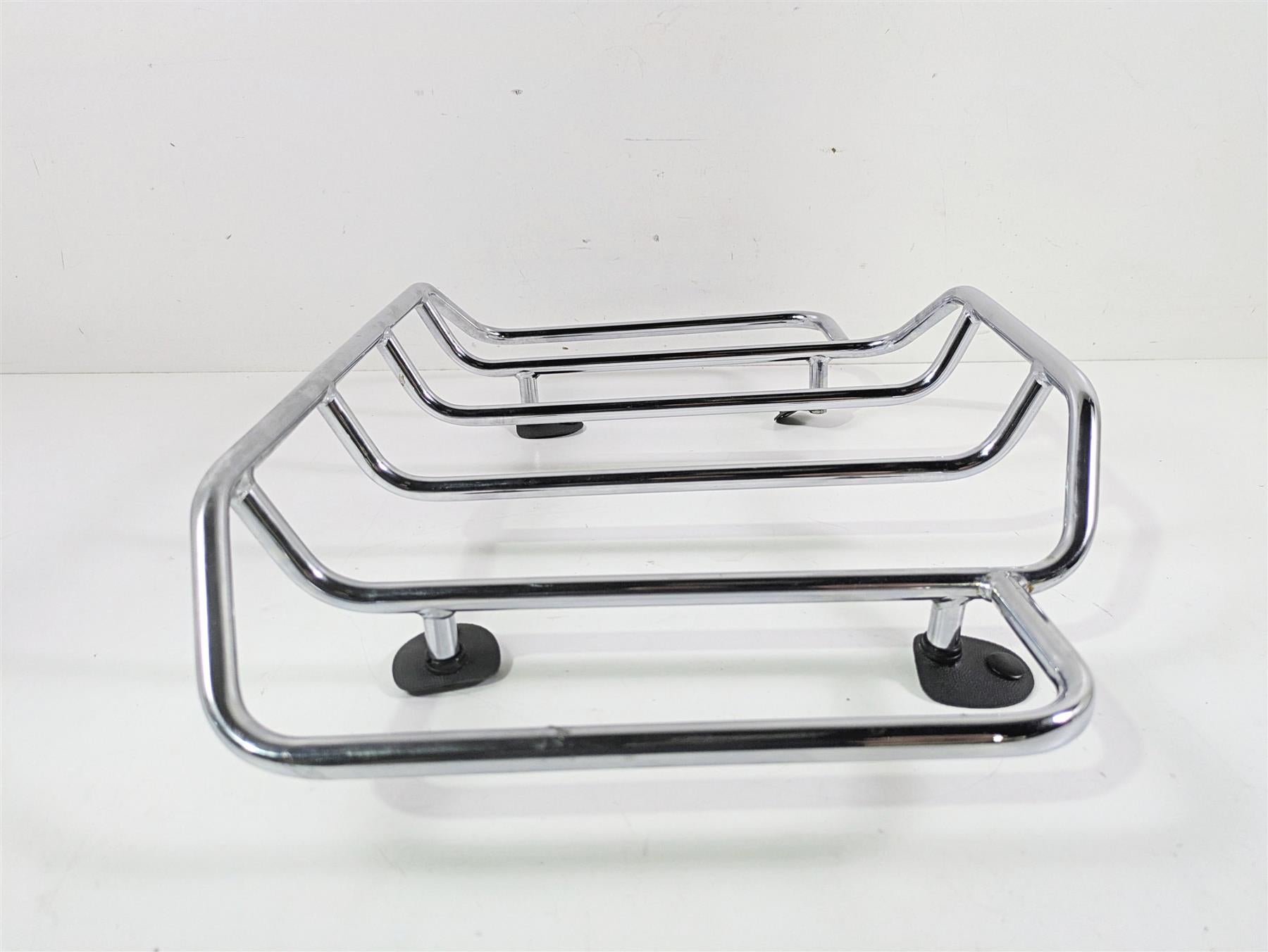 1999 Harley Touring FLHTCUI E-Glide Rear Trunk Chrome Luggage Rack {{ shop.shopifyCountryName }} - Mototech271