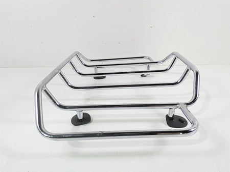 1999 Harley Touring FLHTCUI E-Glide Rear Trunk Chrome Luggage Rack {{ shop.shopifyCountryName }} - Mototech271