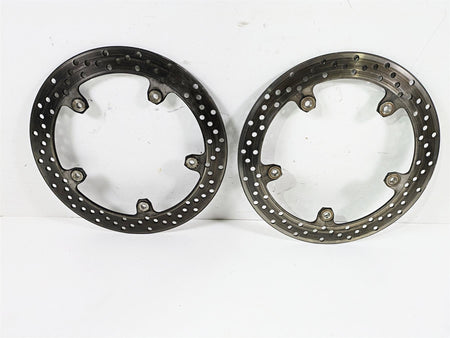 2010 BMW R1200RT K26 Front Brembo Brake Disc Rotor Set 320mm 34117711428 {{ shop.shopifyCountryName }} - Mototech271