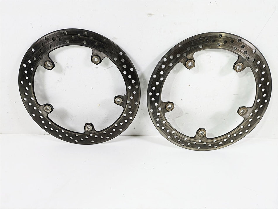 2010 BMW R1200RT K26 Front Brembo Brake Disc Rotor Set 320mm 34117711428 {{ shop.shopifyCountryName }} - Mototech271