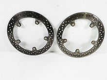 Load image into Gallery viewer, 2010 BMW R1200RT K26 Front Brembo Brake Disc Rotor Set 320mm 34117711428 | Mototech271
