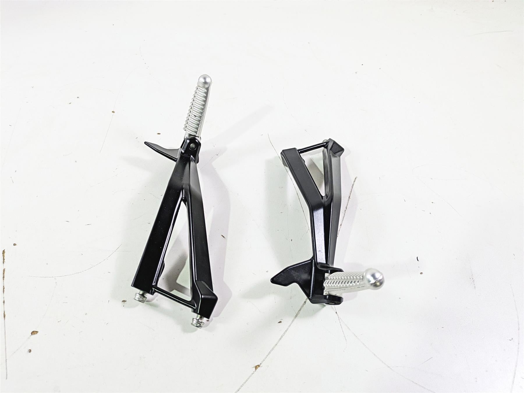 2008 Ducati SBK 1098 S Rear Passenger Foot Peg Set 82411251A 82411241A {{ shop.shopifyCountryName }} - Mototech271