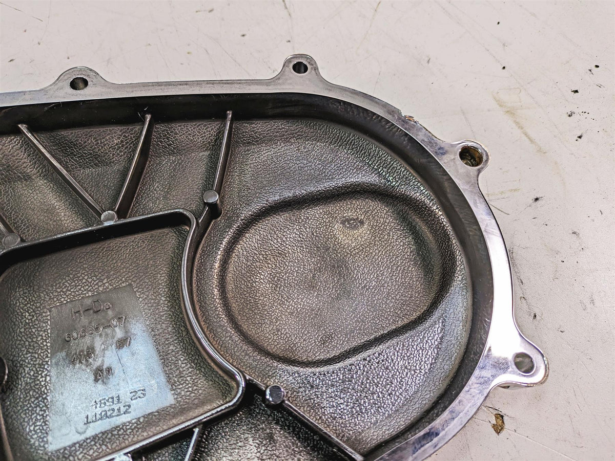 2013 Harley Touring FLHX Street Glide Outer Primary Clutch Cover -Read 60685-07 {{ shop.shopifyCountryName }} - Mototech271