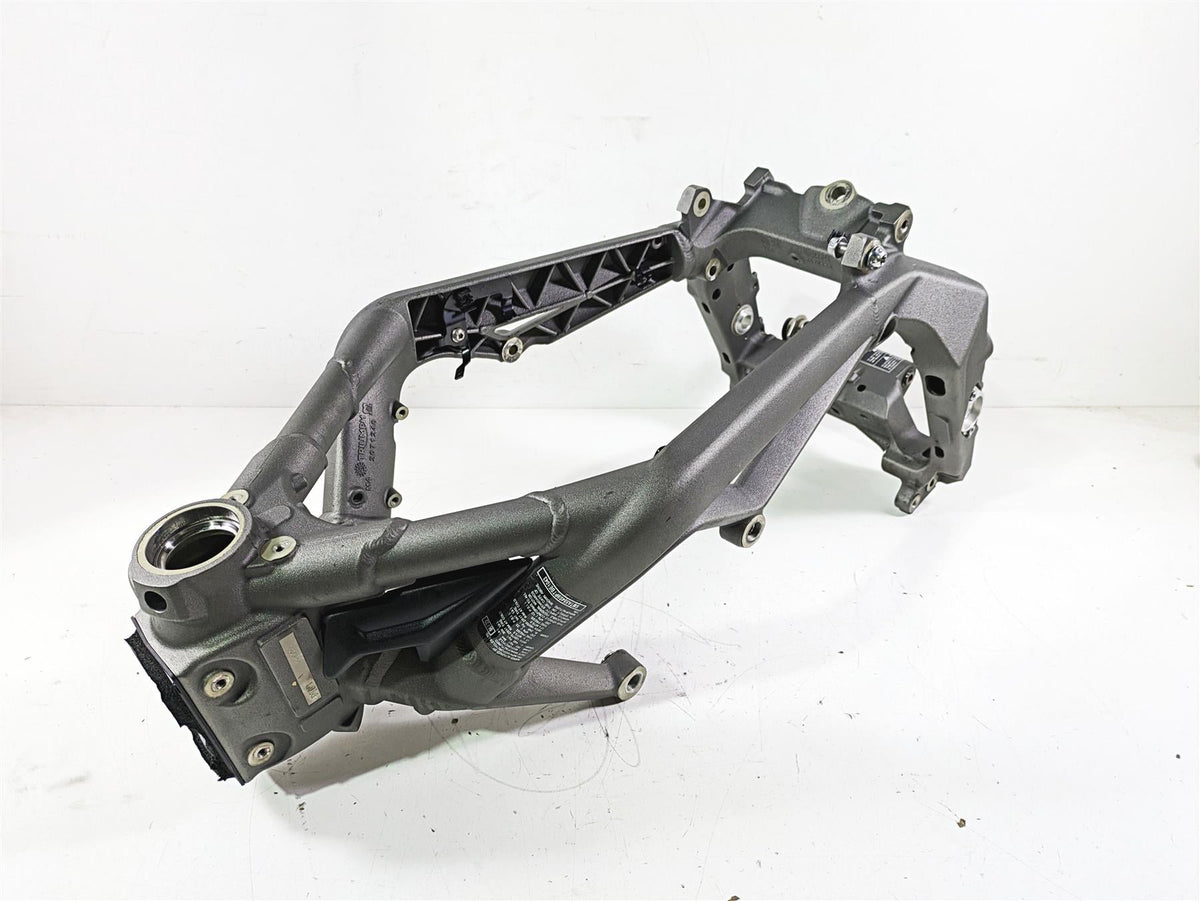 2023 Triumph Street Triple 765 RS Straight Main Frame Chassis With Salvage Oklahoma Title T2071923 {{ shop.shopifyCountryName }} - Mototech271