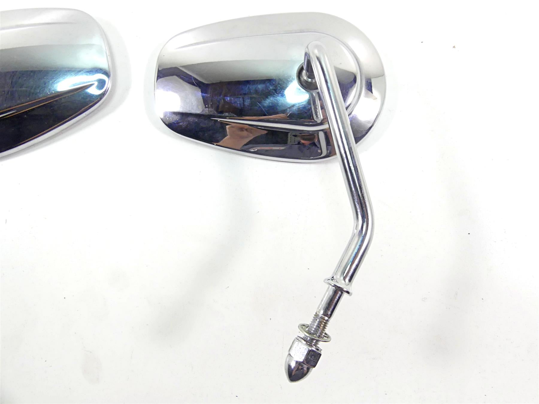 2003 Harley Touring FLHTCI E-Glide 100TH Rear View Chrome Mirror Set 91840-03B {{ shop.shopifyCountryName }} - Mototech271