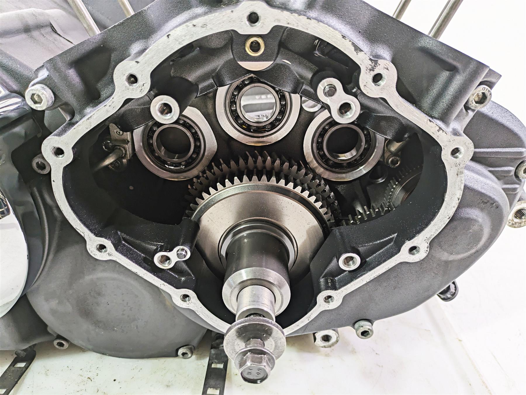 2018 Indian Chieftain Limited Engine Bottom End Crank Case & Shaft 3023078 {{ shop.shopifyCountryName }} - Mototech271