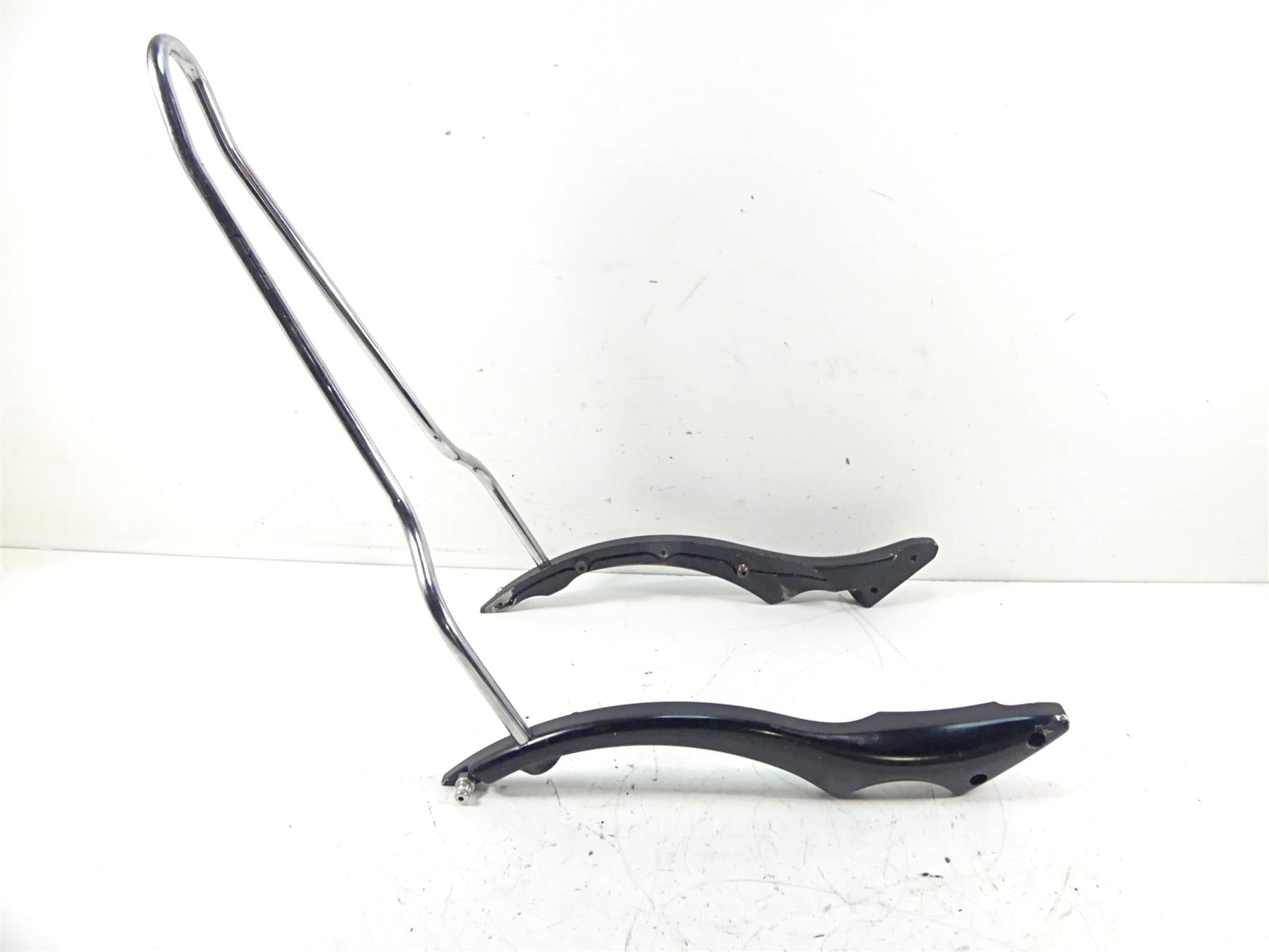 2009 Big Dog K9 Rear Frame Struts Brackets Fender Mounts & 26.5" Tall Sissy Bar {{ shop.shopifyCountryName }} - Mototech271