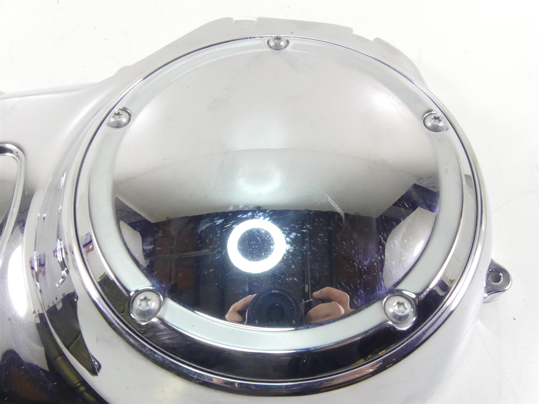 2016 Harley Touring FLHR Road King Outer Primary Drive Clutch Cover 25700387 {{ shop.shopifyCountryName }} - Mototech271