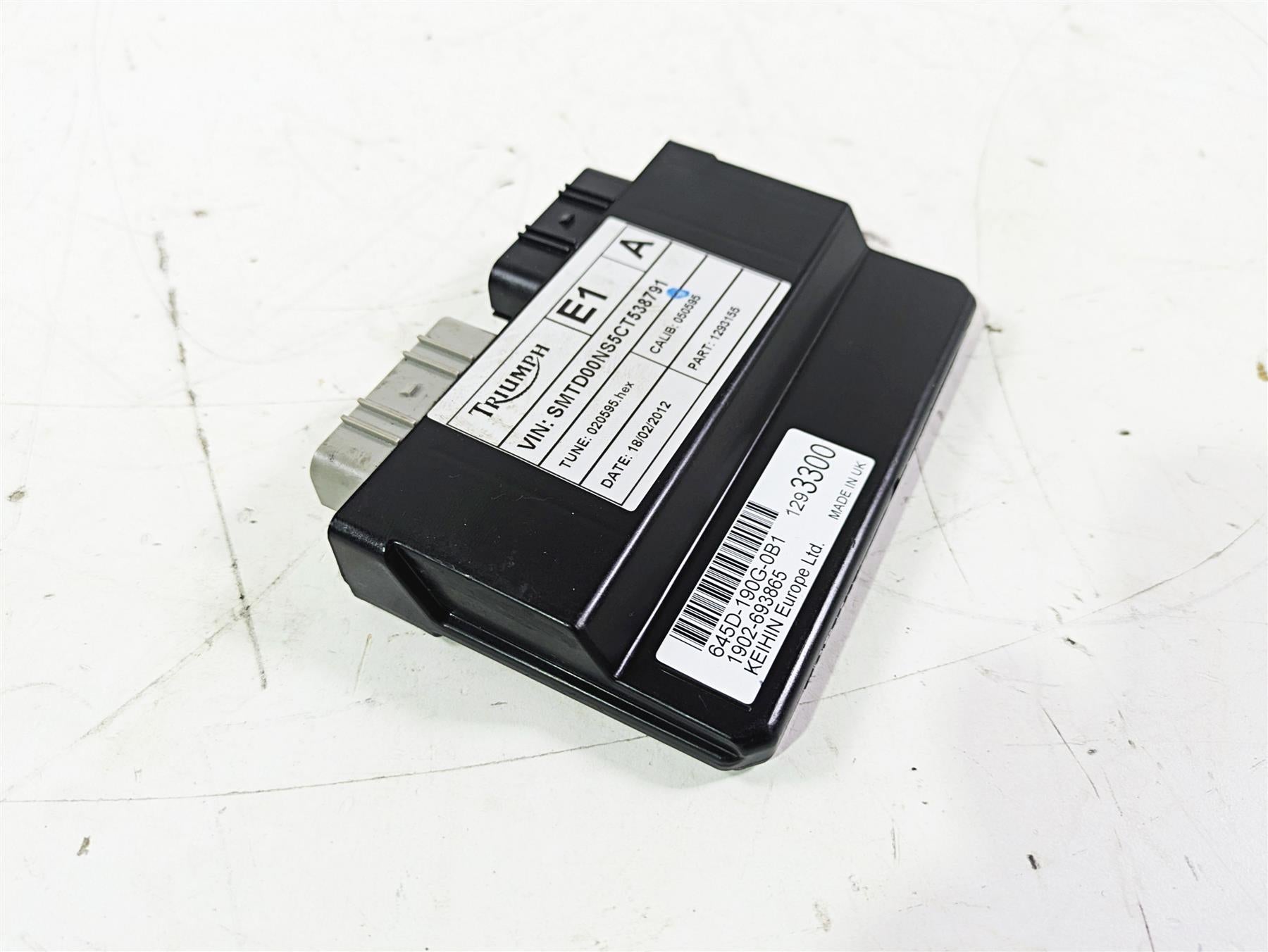 2012 Triumph Daytona 675 Cdi Ecu Ecm Engine Control Module T1293300 T1293155 {{ shop.shopifyCountryName }} - Mototech271