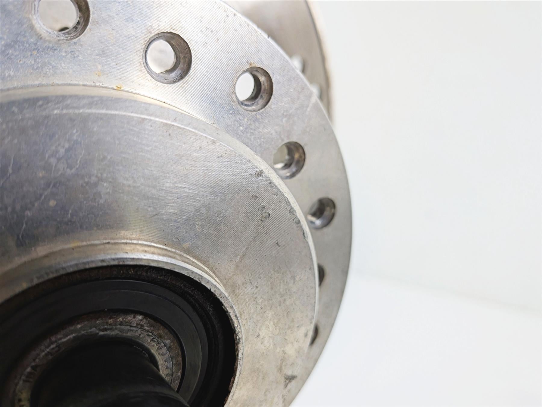 2003 Harley Sportster XL1200 Front Spoke Wheel Hub + Brake Disc Set 43105-05A {{ shop.shopifyCountryName }} - Mototech271