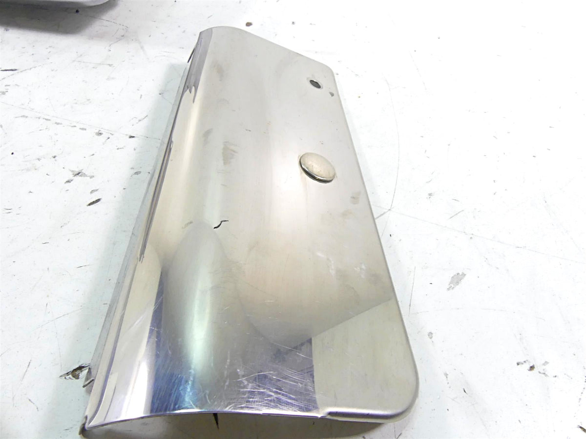 2011 Harley Softail FLSTF Fat Boy Headlight Fork Chrome Panel Cover Set 67982-07 {{ shop.shopifyCountryName }} - Mototech271