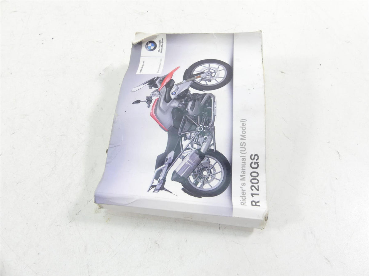 2017 BMW R1200GS GSW K50 Owners Manual US Model Book 01408358057 {{ shop.shopifyCountryName }} - Mototech271