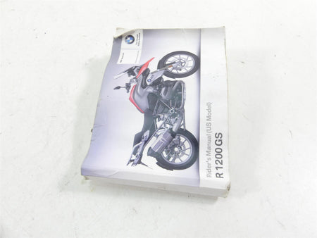 2017 BMW R1200GS GSW K50 Owners Manual US Model Book 01408358057 {{ shop.shopifyCountryName }} - Mototech271
