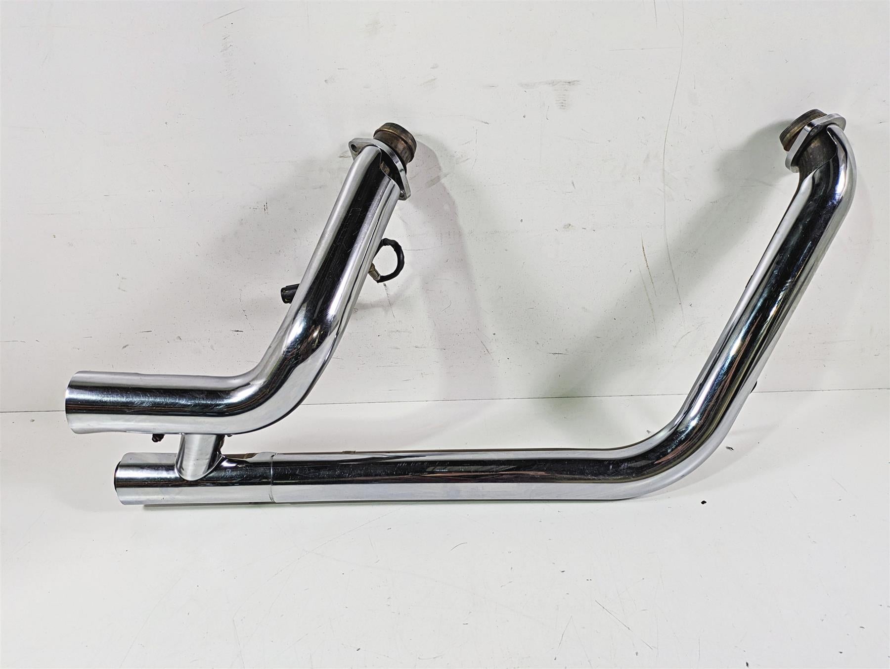 2021 Harley Softail FLSL Slim Oem Exhaust Header & Heat Shields 65600248 {{ shop.shopifyCountryName }} - Mototech271