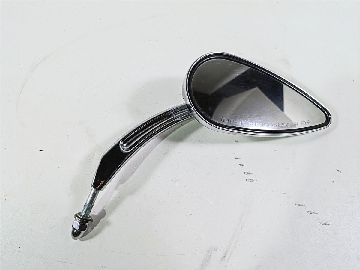 2008 Harley FLSTC Softail Heritage Right Rear View Skull Mirror 56000395 {{ shop.shopifyCountryName }} - Mototech271