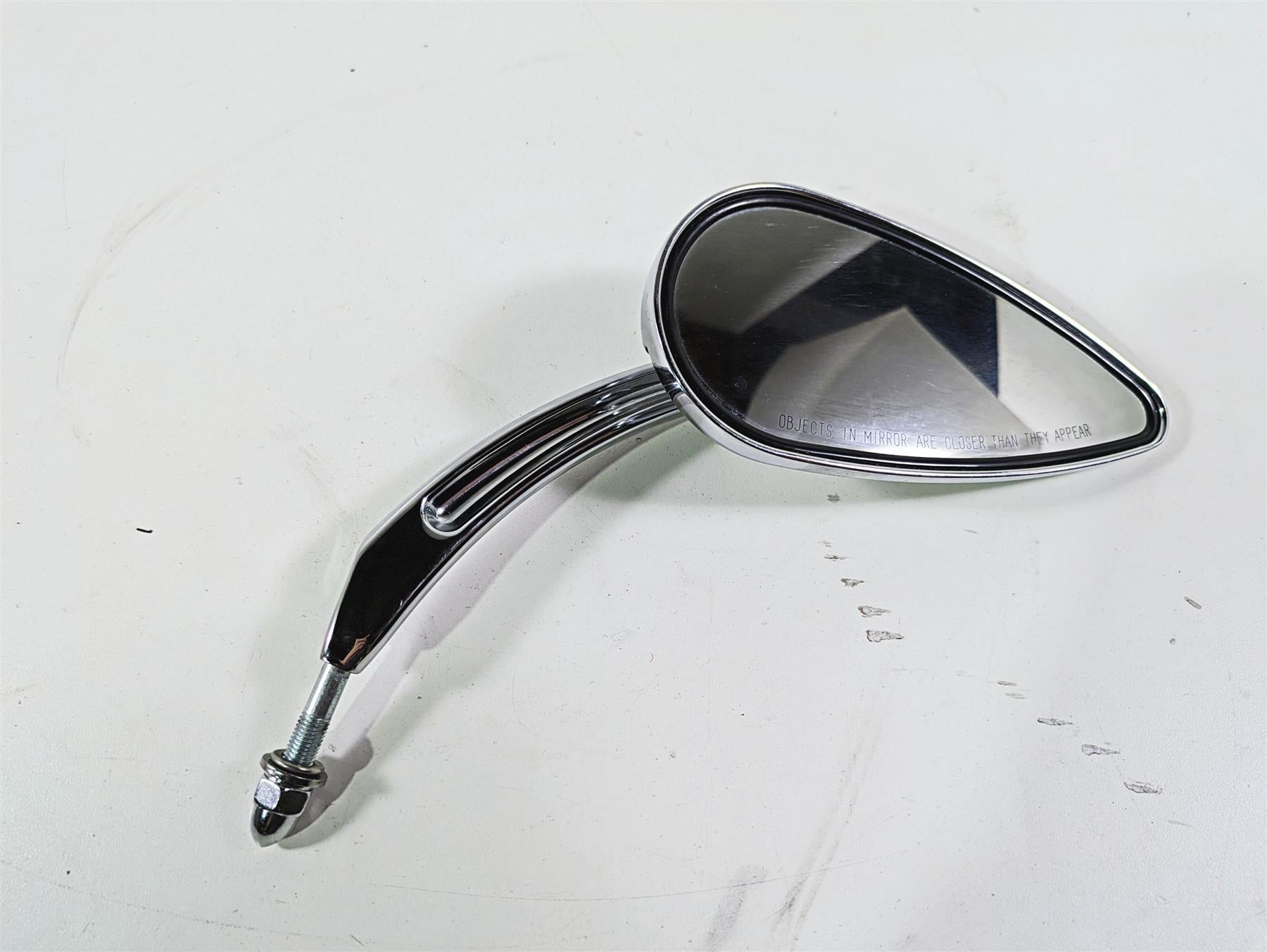 2008 Harley FLSTC Softail Heritage Right Rear View Skull Mirror 56000395 {{ shop.shopifyCountryName }} - Mototech271
