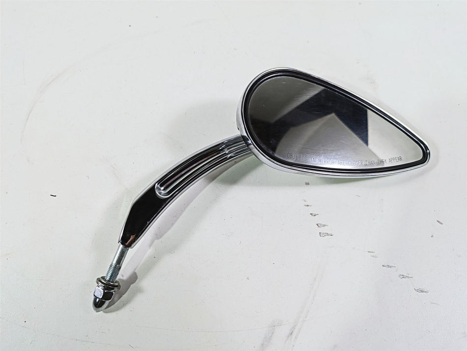 2008 Harley FLSTC Softail Heritage Right Rear View Skull Mirror 56000395 {{ shop.shopifyCountryName }} - Mototech271