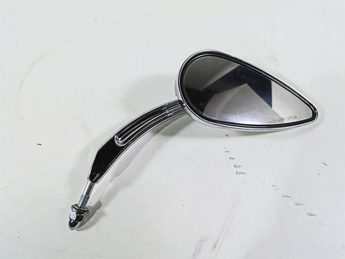2008 Harley FLSTC Softail Heritage Right Rear View Skull Mirror 56000395 | Mototech271