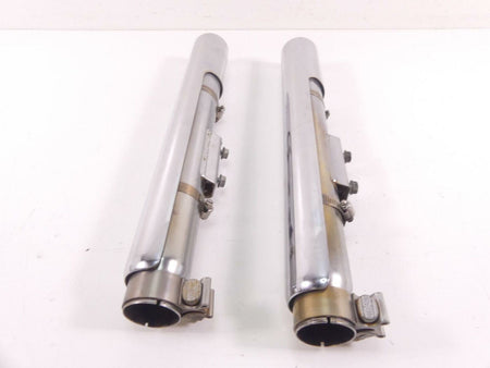 2009 Harley FXCW Softail Rocker Vance Hines Slip On Exhaust Muffler Set 16831 {{ shop.shopifyCountryName }} - Mototech271