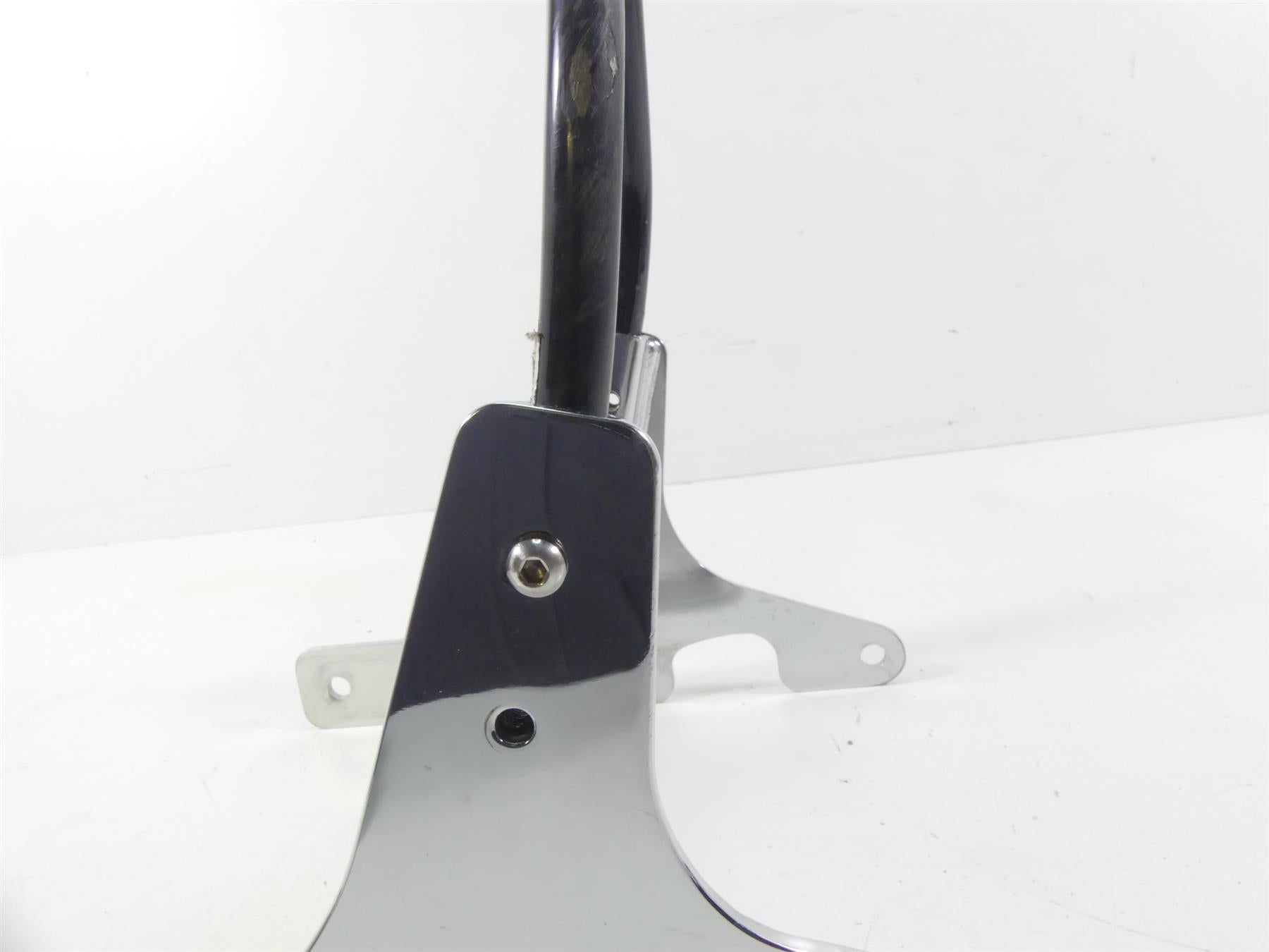 1993 Harley FXSTS Softail Springer Aftermarket Rear Sissy Bar Back Rest + Mount {{ shop.shopifyCountryName }} - Mototech271