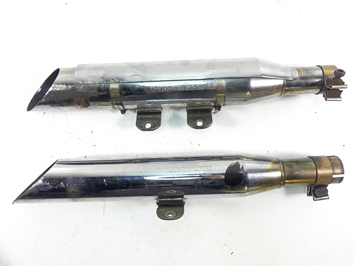 2002 Harley FLSTCI Softail Heritage Screamin Eagle Slash Cut Slip On Pipe Set {{ shop.shopifyCountryName }} - Mototech271