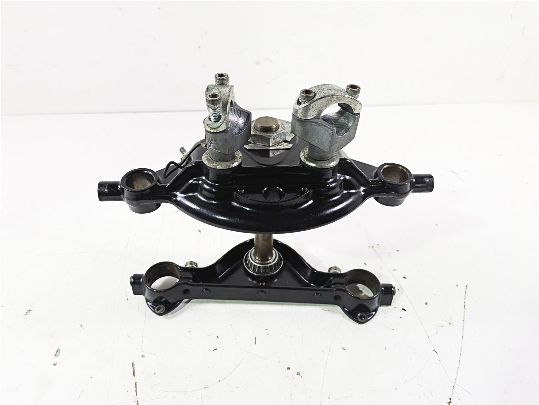 2003 Harley Touring FLHTCUI E-Glide 100th Upper Lower Triple Tree Set 45446-87A