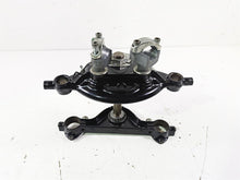 Load image into Gallery viewer, 2003 Harley Touring FLHTCUI E-Glide 100th Upper Lower Triple Tree Set 45446-87A
