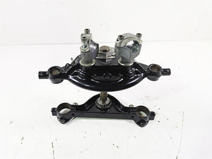2003 Harley Touring FLHTCUI E-Glide 100th Upper Lower Triple Tree Set 45446-87A