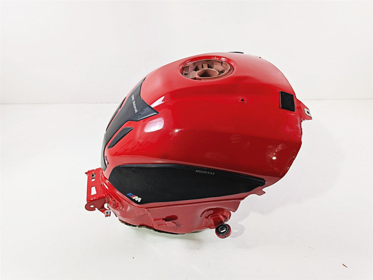 2020 BMW S1000RR K67 Red Fuel Gas Petrol Tank - Small Dent 16118405141-Mototech271