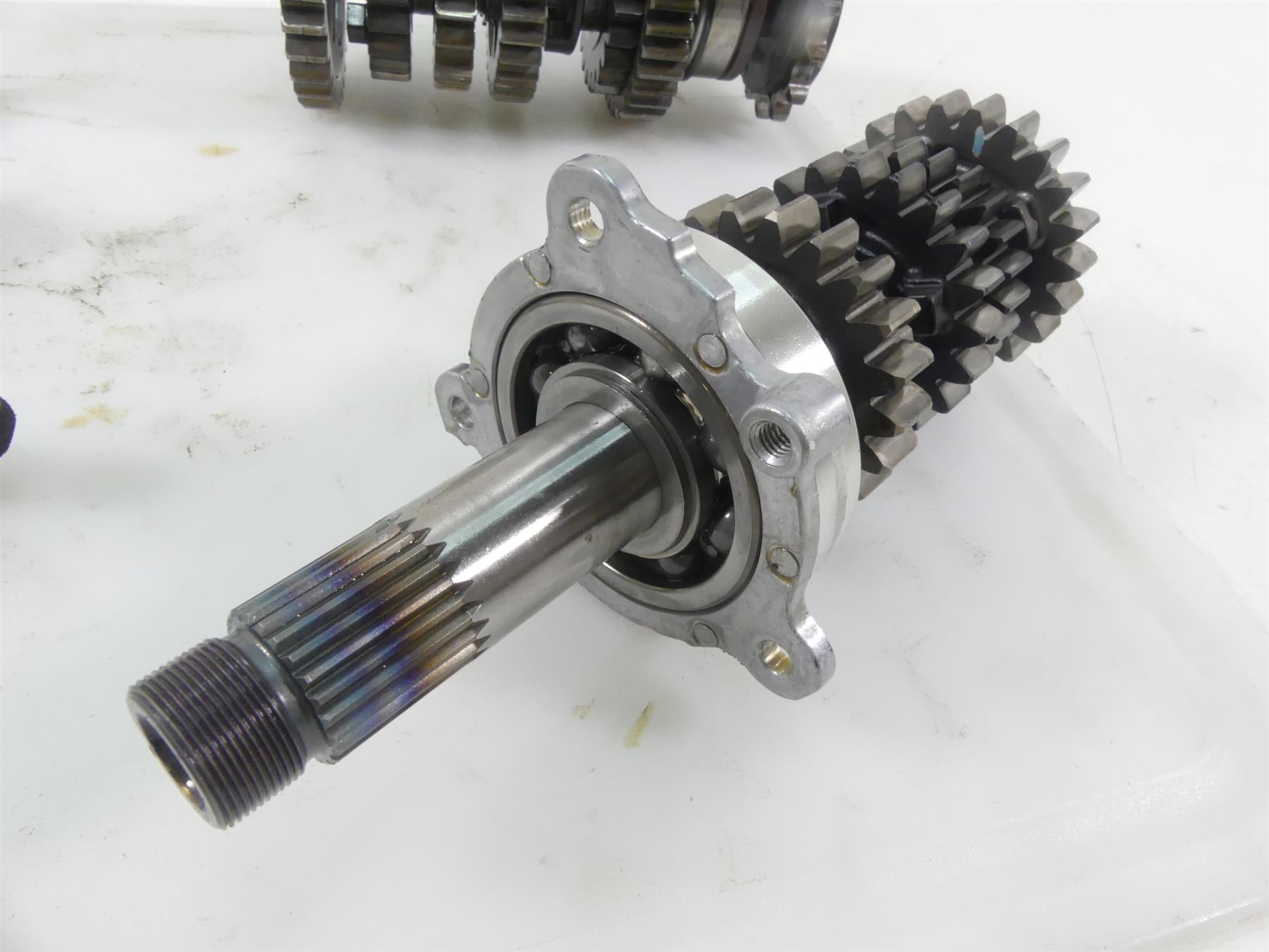 2019 Triumph Street Triple 765R Transmission Gears Shift Drum & Forks T1180296 {{ shop.shopifyCountryName }} - Mototech271
